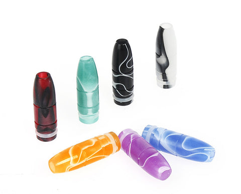 Plastic Marble Effect Bullet Style Drip Tips (PLA013)