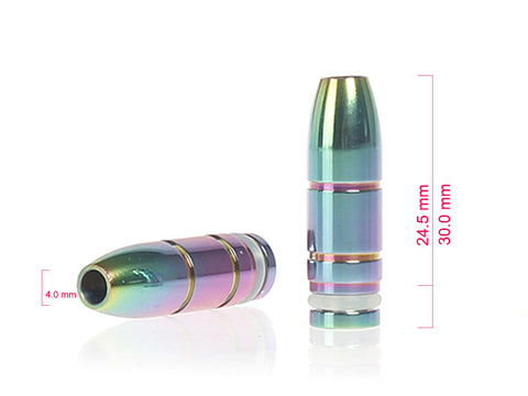Bullet Style Metal Drip Tips (SS026)