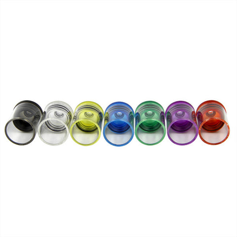 Super Wide Bore 510 Transparent Plastic & Glass Drip Tips (GLS015)