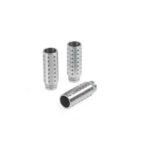 Drilled Honeycomb Design Wide Bore Stainless Steel Drip Tip (SS008)
