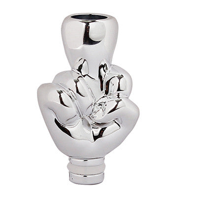 Plastic Finger Wide Bore Drip Tip