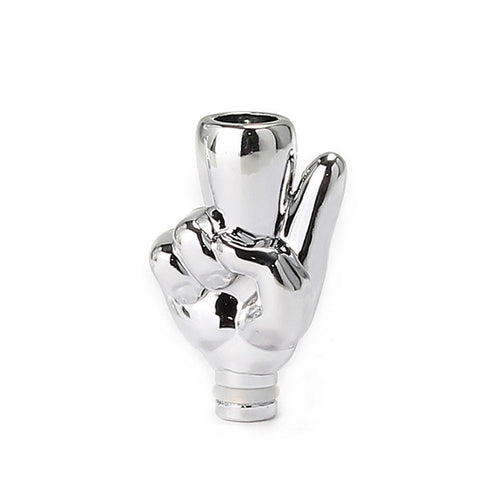 Plastic Finger Wide Bore Drip Tip