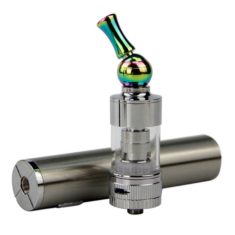 Large Stainless Steel Rainbow Effect Rotating Drip Tip (SS047)