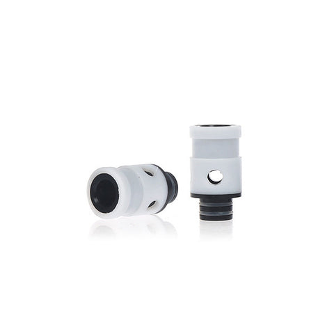 PTFE & Delrin Dual Hole Adjustable Air Flow Wide Bore Drip Tips (AIR007)
