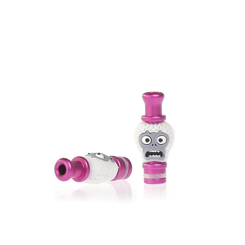 Aluminium Crazy Face Drip Tips (ALU003)