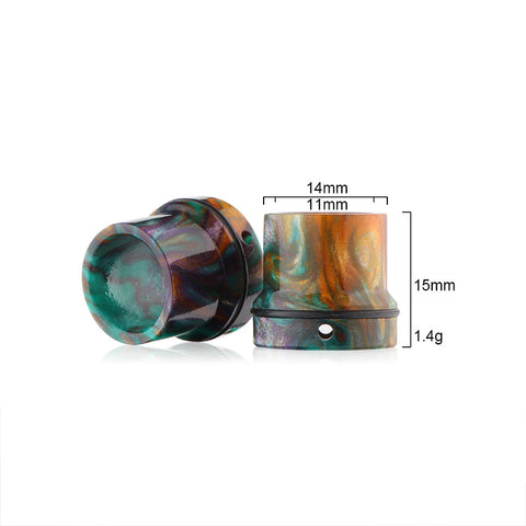 Resin Drip Tip To Fit The Vaperz Cloud Zephyr Buddha RDA (RES015)