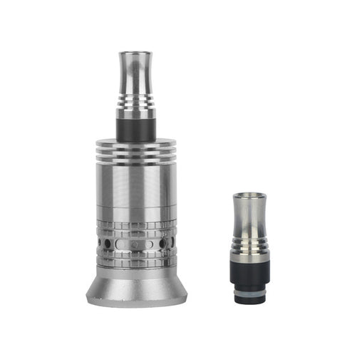 Uniquely Designed Stainless Steel & Delrin 9 Hole Air Flow Wide Bore Drip Tip (AIR006)