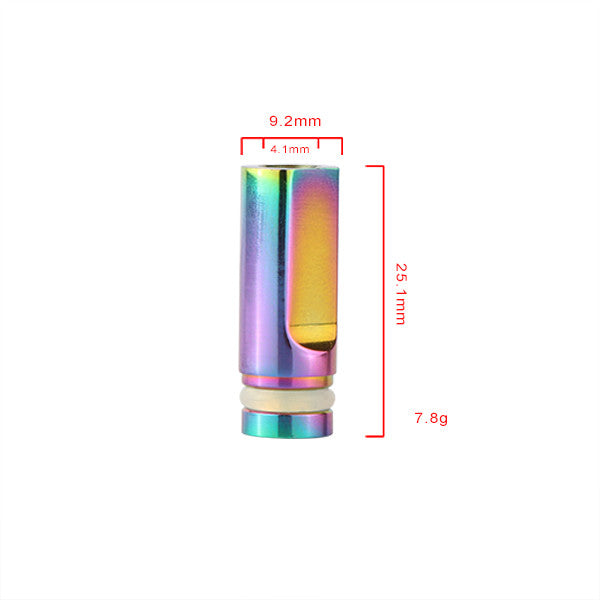 Wolfteeth 2019 Fibre De Carbone Plus 810 Drip Tip En Acier Inoxydable