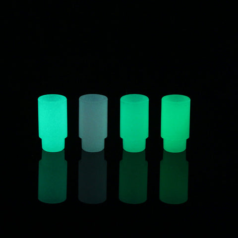 Basic Push Fit Glow In The Dark Plastic Drip Tips - Pack of 5 (PLA031)