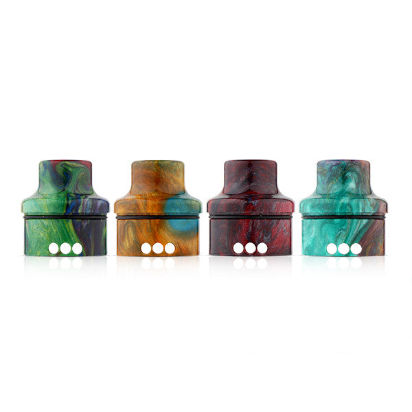 Resin Top Cap To Fit The 528 Custom Vapes 24mm Goon RDA (RES012)  The Drip  Tip Store