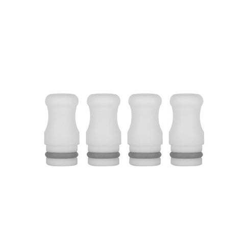 White PTFE Short Vase Design Drip Tip (TEF009)