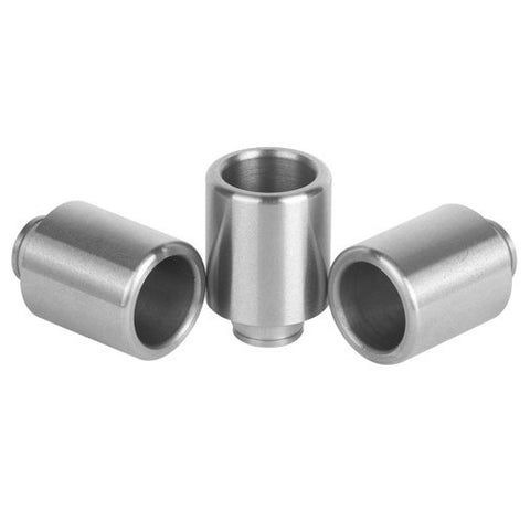 Smooth "Extra Wide" Bore Stainless Steel Drip Tip (SS053)