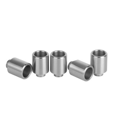 Smooth "Extra Wide" Bore Stainless Steel Drip Tip (SS053)