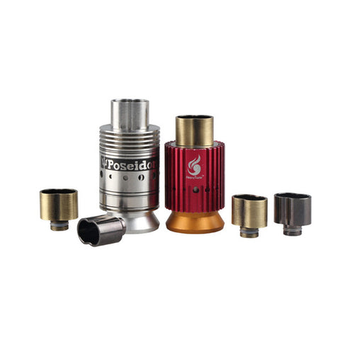 New! Double Barreled Stainless Steel Drip Tips (SS036)