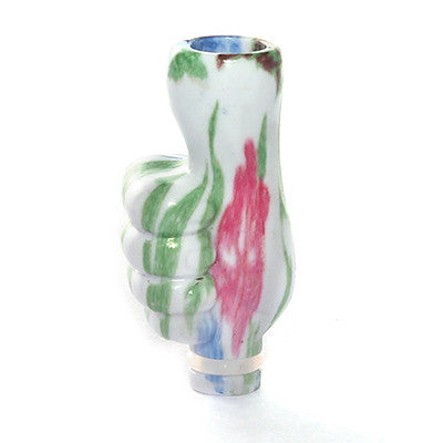 Plastic Finger Wide Bore Drip Tip