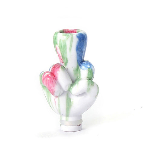 Plastic Finger Wide Bore Drip Tip