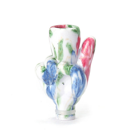 Plastic Finger Wide Bore Drip Tip