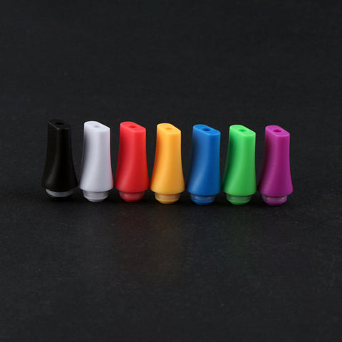 Colourful Plastic Flat Tapered Drip Tips (PLA026)
