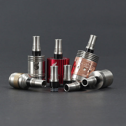 Unique Stainless Steel & Delrin 9 Hole Air Flow Wide Bore Drip Tip (AIR006)