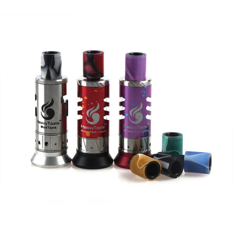 Acrylic & Delrin Friction Fit Wide Bore Drip Tip