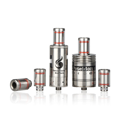 Glass & Stainless Steel Wide Bore Drip Tip - Perfect Match For Kanger Subtank (SS048)
