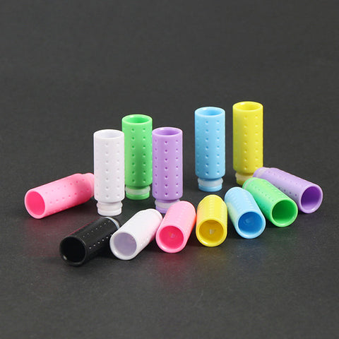 Plastic Dimpled Design Wide Bore Drip Tips (PLA005)