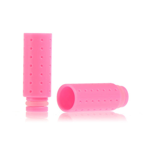 Plastic Dimpled Design Wide Bore Drip Tips (PLA005)
