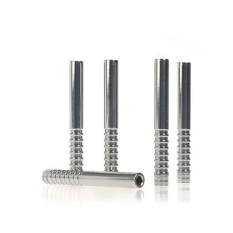 Extra Long Spiral Detailed Stainless Steel Drip Tip (XL003)