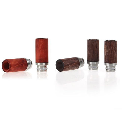 Stainless Steel & Wood Wide Bore Drip Tips (WD002)