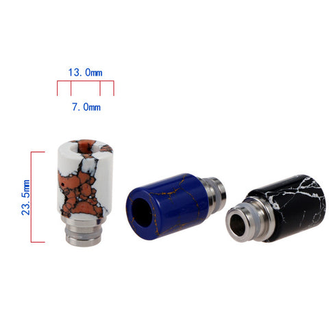 Tophus & Stainless Steel Stubby Drip Tips (CER005)