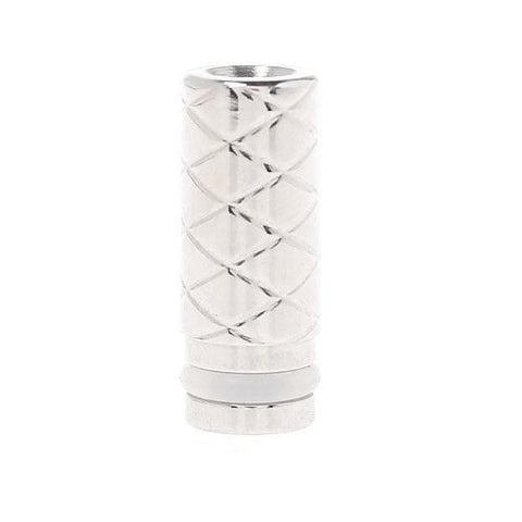 Stainless Steel Diamond Patterned Drip Tip (SS027)