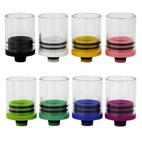 Super Wide Bore 510 Plastic & Glass Drip Tips (GLS014)