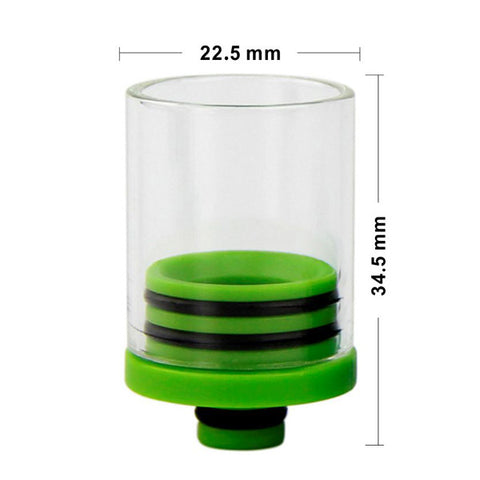 Super Wide Bore 510 Plastic & Glass Drip Tips (GLS014)