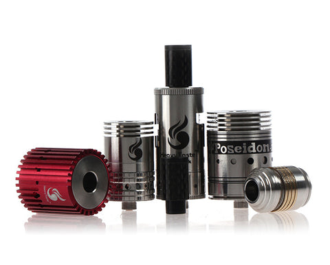 Push Fit Carbon Fibre Wide Bore Drip Tip - 12mm (CF006)