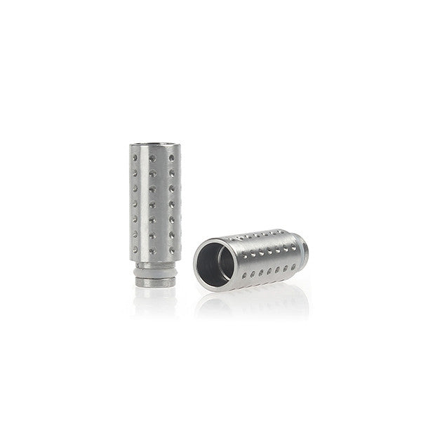 Drilled Honeycomb Design Wide Bore Stainless Steel Drip Tip (SS008)