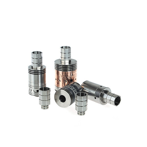 Hexagonal Patterned Wide Bore Stainless Steel Drip Tip (SS012)