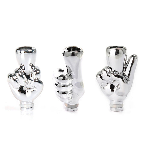 Plastic Finger Wide Bore Drip Tip