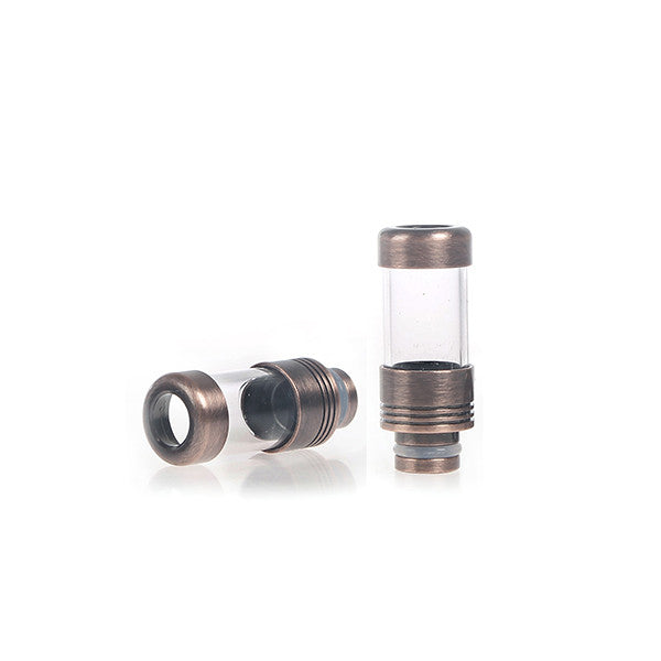Metal & Glass Capsule Design Wide Bore Drip Tips (GLS004) – The Drip ...