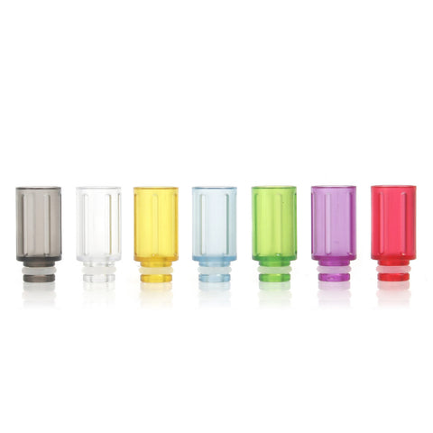 Transparent Plastic Straight Design Wide Bore Drip Tips (PLA003)