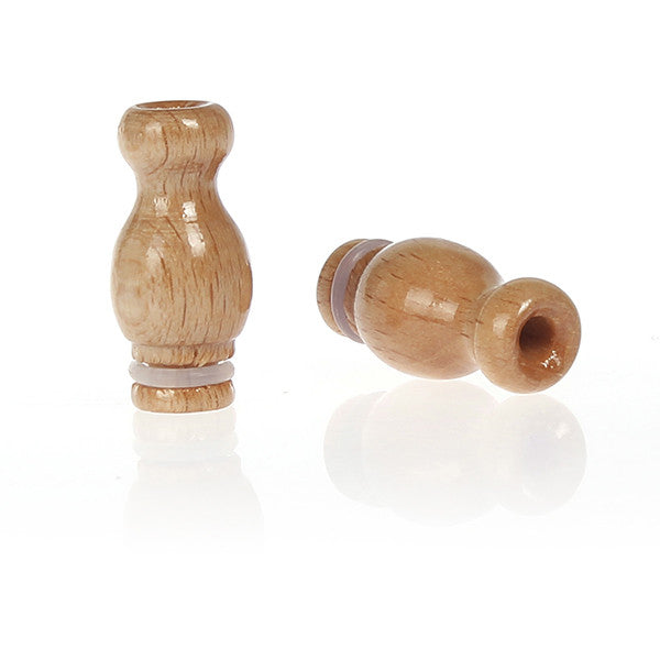 Wood Gourd Vase Style Drip Tip (WD004)