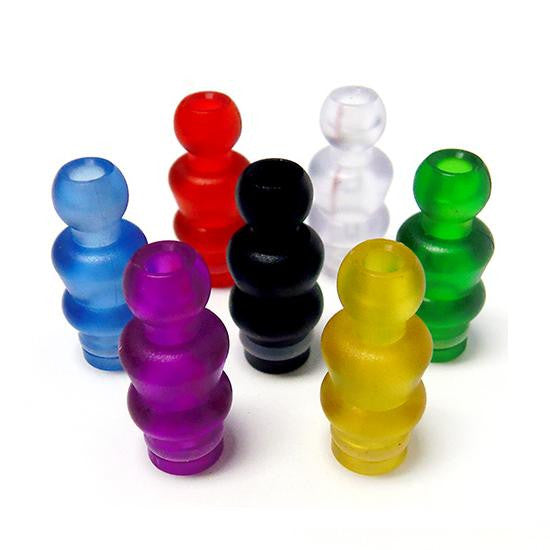 Transparent Plastic Yeti Style Drip Tips (PLA009)