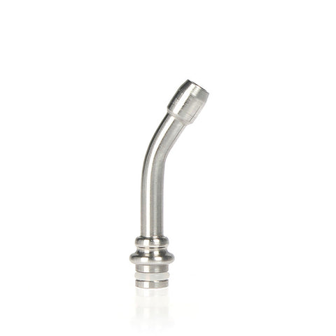 Long Angled Bulb Style Tip Stainless Steel Drip Tip (XL009)