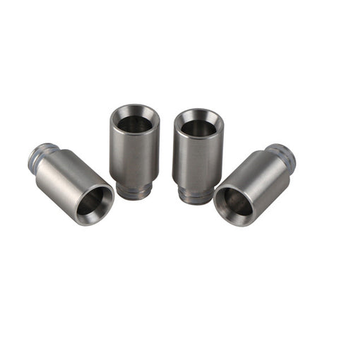 Smooth Wide Bore Stainless Steel Drip Tip (SS001)