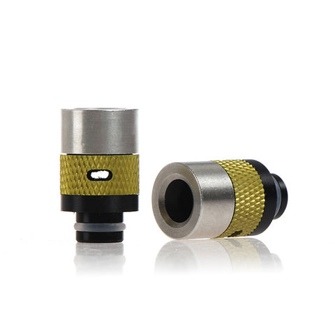 Aluminium, Stainless Steel & Delrin Adjustable Air Flow Wide Bore Drip Tips (AIR002)