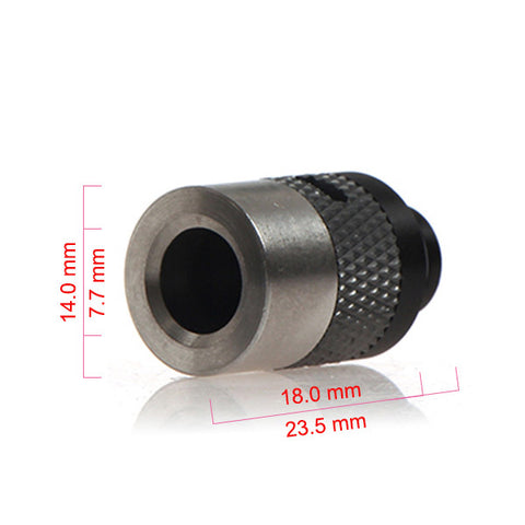 Aluminium, Stainless Steel & Delrin Adjustable Air Flow Wide Bore Drip Tips (AIR002)