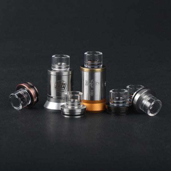 Chuff Enuff Style 28mm Stainless Steel RDA Top Cap (RDA002)