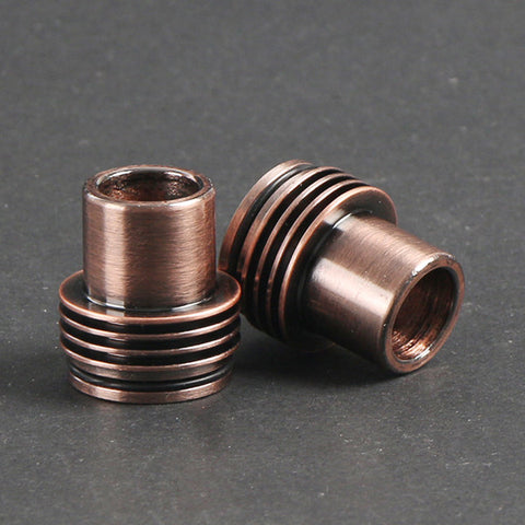 Chuff Enuff Style 22mm Heatsink RDA Top Cap. Available In Copper, Brass or Graphite Finishes (RDA016)