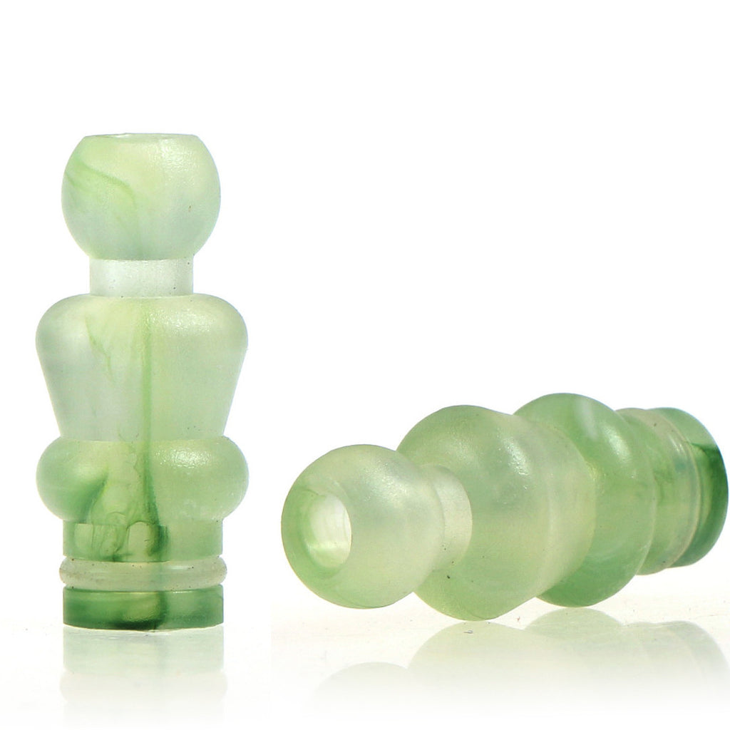 Plastic & Jade Yeti Style Drip Tip (PLA022)