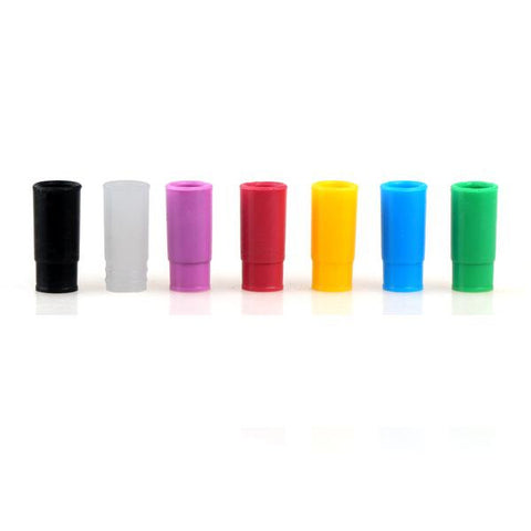 Basic Push Fit Coloured Plastic Drip Tips - Pack of 7 (PLA029)