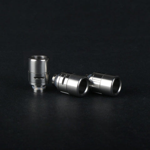 Stainless Steel Air Flow Adjustable Wide Bore Drip Tip (AIR008)